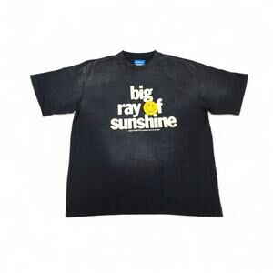 Market Studios Smiley Sunshine Men’s Graphic T-Shirt Black Size Large - NWT